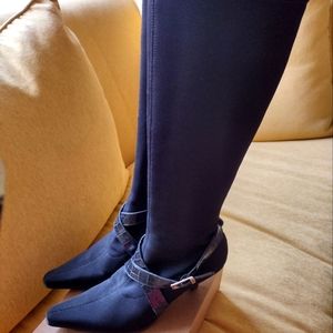 Donald J. Plunger black boots size 6 1/2